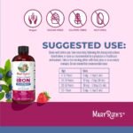 MaryRuth's Vegan Liquid Iron Supplement - Berry - 15.2 fl oz - Image 6