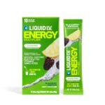 Liquid I.V. Sugar-Free Energy Multiplier Vegan Powder Electrolyte Supplements - Blackberry Lemonade - 4.9oz/10ct