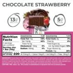 Power Crunch Energy Chocolate Strawberry Protein Bar - 5ct: 13g Protein, Crunchy Texture, Ready to Eat - Image 3