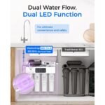 Waterdrop - WD-T4-A Alkaline pH+ Reverse Osmosis Water Filter, extra RT-RO Filter - White - Image 3