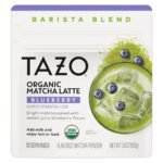 Tazo Blueberry Matcha Latte Powder - 3.5oz: Caffeinated