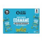 The Only Bean Crunchy Roasted Edamame Snacks Individually Wrapped Protein Packs Sea Salt - 8.4oz/8pk - Image 4