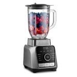 Gourmia Digital Blender with 8 Total Blend Programs, 4 Speeds & Round-Plated Tamper Gray: 1250W, Crushes Ice, Smoothie Maker - Image 6