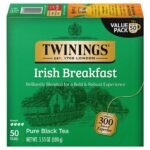 Twinings Irish Breakfast Tea - 50ct: Caffeinated, Malt Flavor