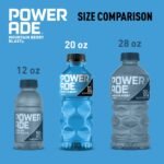 POWERADE Mountain Berry Blast Sports Drink - 8pk/20 fl oz Bottles: Low Sodium, Diet, Non-Caffeinated - Image 5