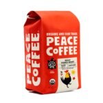 Peace Coffee Organic Fair Trade French Roast Ground Coffee - Decaf - 12oz - Image 3