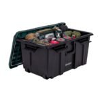 IRIS 2pk 20gal Remington Airtight Footlocker Weathertight Storage Bins with Lids Heavy Duty Containers - Image 4