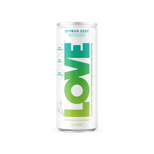 Be Love Citrus Zest Lightly Flavored Still Electrolyte Drink - 12 fl oz