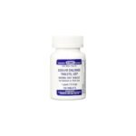 CMC Sodium Chloride 1 g Tablets for Electrolyte Balance, Hydration Support, and Sodium Supplementation 100 Ct