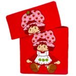 Strawberry Shortcake 8" Storage Box - Fabric Bin with Lid, Holds Toys, & More - Image 2
