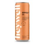 heywell Energy + Lift Orange Mango Sparkling Water - 12 fl oz Can