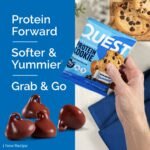 Quest Nutrition 15g Protein Cookie - Chocolate Chip Cookie - 8ct - Image 5