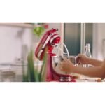 KitchenAid 5qt 10-Speed Stand Mixer with Copper Bowl Fresh Linen - Hearth & Hand™ with Magnolia: Metal, 325W, 22.8 lbs - Image 2