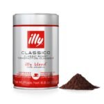 Illy Classico Medium Roast Espresso Ground Coffee - 8.8oz: Arabica Beans, Italian Variety