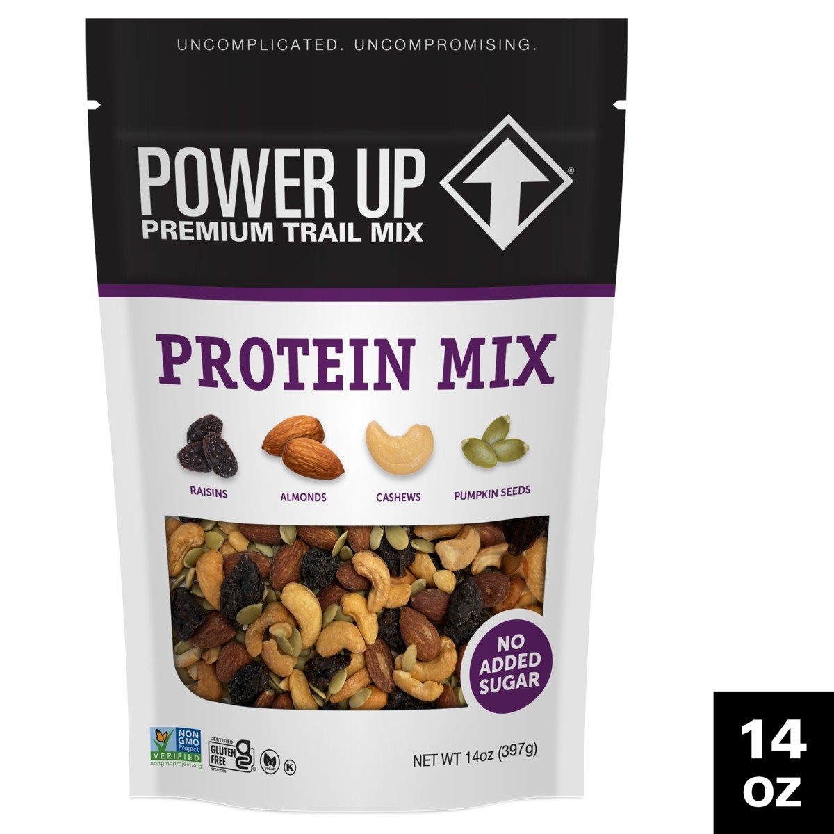 GUEST_f803ba30-2187-4715-bd54-e6a270379071.jpg Power Up Trail Mix Protein Mix - 14 oz - Image 1