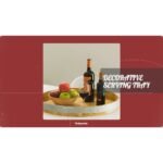 Vintiquewise Large Barrel Head Decorative Storage Serving Tray - Image 2