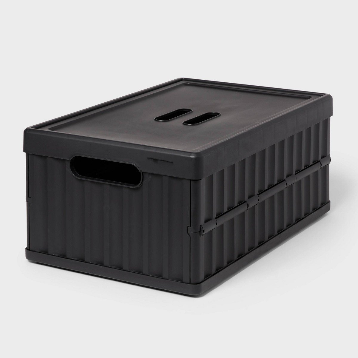 GUEST_f815b663-d492-4c4b-93b2-775d055c286c.jpg Easy Assembly Hard Sided Bins Black - Brightroomâ„¢: Universal Utility Storage, 50% Recycled Plastic, 3622 Volume Capacity - Image 1