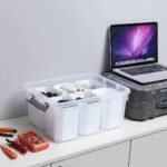 Summit Adventure 17 QT Plastic Storage Bins Clear Storage Box with Lids Multipurpose Stackable Storage Containers for Organizing Tool - Image 3