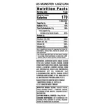 Monster Energy Original Energy Drink - 12 fl oz: Low Sodium, No Artificial Colors, Caffeinated - Image 3