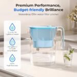 Waterdrop G3P800 Reverse Osmosis System Plus 1 Water Filter Pitcher - Image 3