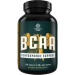 BCAA Tablet Supplement, Vegan Post Workout Muscle Recovery & Muscle Growth Support, Branched Chain Amino Acid for Men & Women, Nature's Craft, 120ct