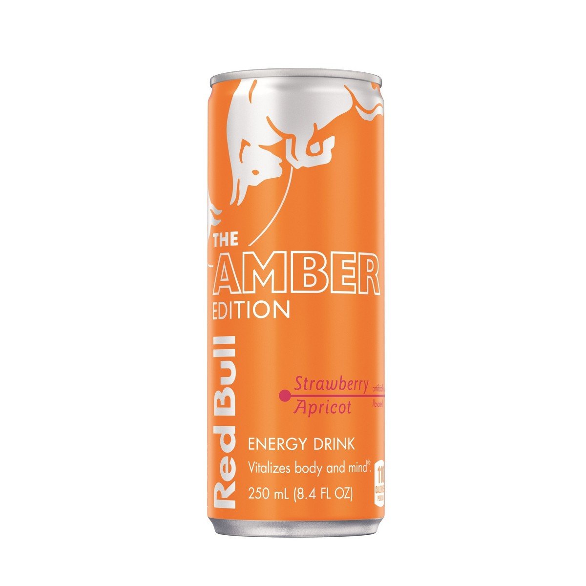 GUEST_fb5ab259-3eb4-4e51-aec7-8add18c239c4.jpg Red Bull Amber Edition Energy Drink - Strawberry Apricot - 8.4 fl oz: Caffeinated, Sugar-Free, Diet - Image 1