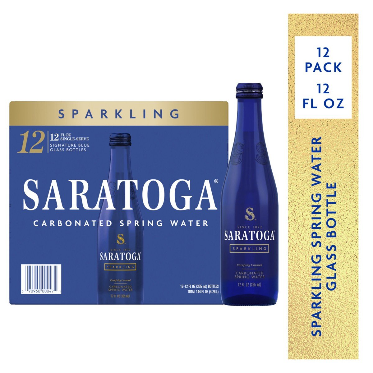 GUEST_fbadc71e-26a9-403f-a35c-724c1ef2b4e8.jpg Saratoga Sparkling Spring Water Bottles - 12 Pack/12 Oz Glass Bottles - Image 1