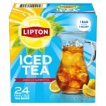 Lipton Size Iced Tea Bags - 24ct/6oz: Caffeinated
