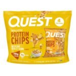 Quest Nutrition Mexican Street Corn Tortilla Protein Chips - 4.5oz/4pk: 19g Protein Per Serving, Ready to Eat