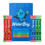 Waterboy Hydration Sports Drink Trial Pack - 0.91oz/5ct: Non-Caffeinated, Non-GMO, Vegan, Electrolyte Mix