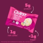 Quest Nutrition Bake Shop Birthday Cake Flavor Frosted Cookies - 5g Protein - 7.04oz/8ct - Image 4