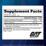 GAT SPORT CAFFEINE, 100 Tablets (100 Servings) - Image 2