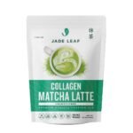 Jade Leaf Matcha Unsweetened Collagen Matcha Latte Mix - 5.3oz: Caffeinated