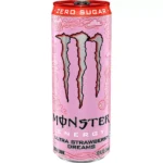 Monster Ultra Strawberry Dreams Energy Drink - 12 fl oz: Low Sodium, No Artificial Colors, Caffeinated