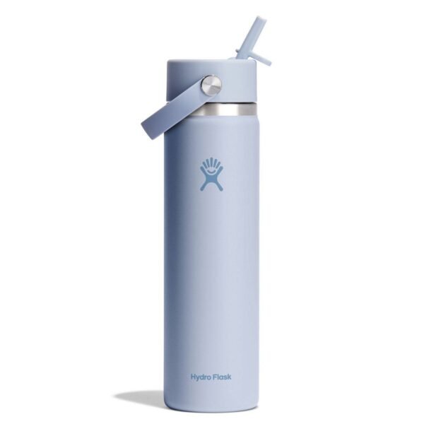 Hydro Flask 24 fl oz Stainless Steel Wide Mouth Flex Straw Water Bottle - Surf