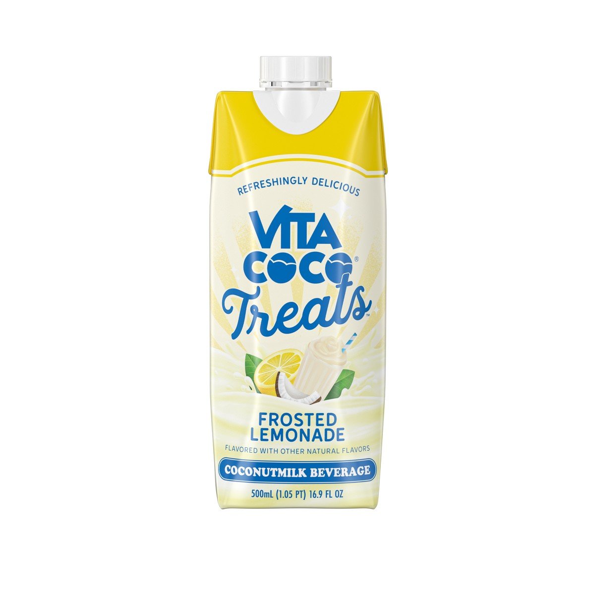 GUEST_febcd77b-6302-46a0-a4eb-53582a614846.jpg Vita Coco Treats Frosted Lemonade Coconut Water - 16.9 fl oz - Image 1