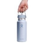 Hydro Flask 32 fl oz Stainless Steel Wide Mouth Flex Straw Water Bottle - Surf - Image 3