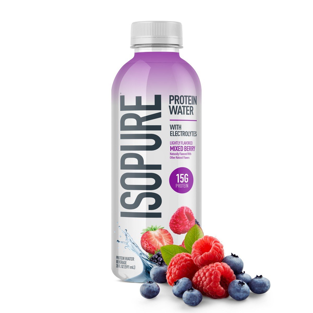 GUEST_fedb5c92-fb91-4b3c-9a91-6bcadc0f7e2e.jpg Isopure Mixed Berry 15g Clear Protein Water with Electrolytes - 20 fl oz - Image 1