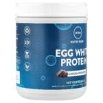 MRM Nutrition Egg White Protein | Chocolate Flavored | 23g Fat-Free Protein | with Digestive enzymes | Highest Biological Value | Clinically Tested | - Image 4