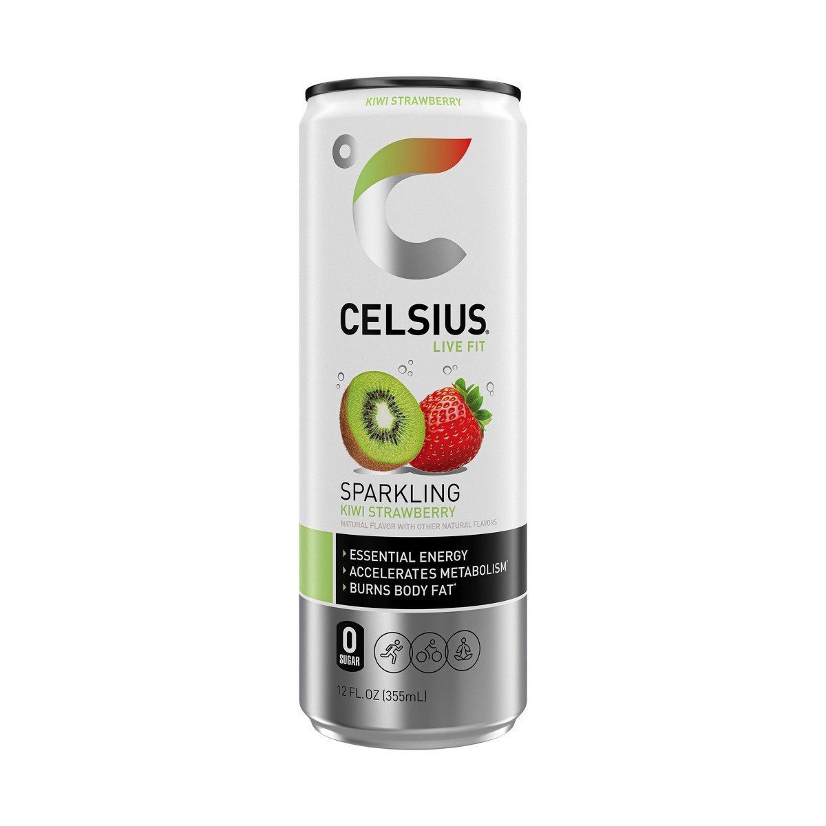 GUEST_ff06381c-d6cb-4c00-bfd6-9751cb0863e9.jpg CELSIUS Sparkling Kiwi Strawberry Functional Energy Drink - 12 fl oz - Image 1