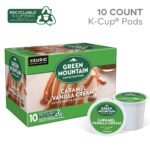 Green Mountain Caramel Vanilla Cream Flavored Keurig K-Cup Light Roast Coffee Pods - 10ct - Image 3