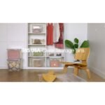 IRIS 58 Qt Plastic Storage Bin Tote Organizing Container with Latching Lid, Clear - Image 2