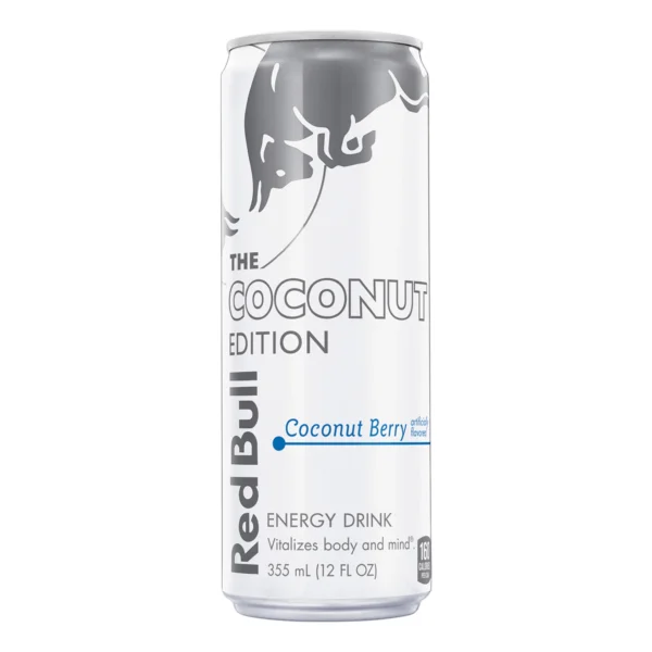 Red Bull Coconut Edition Energy Drink - Coconut Berry - 12 fl oz: Low Fat, Caffeinated