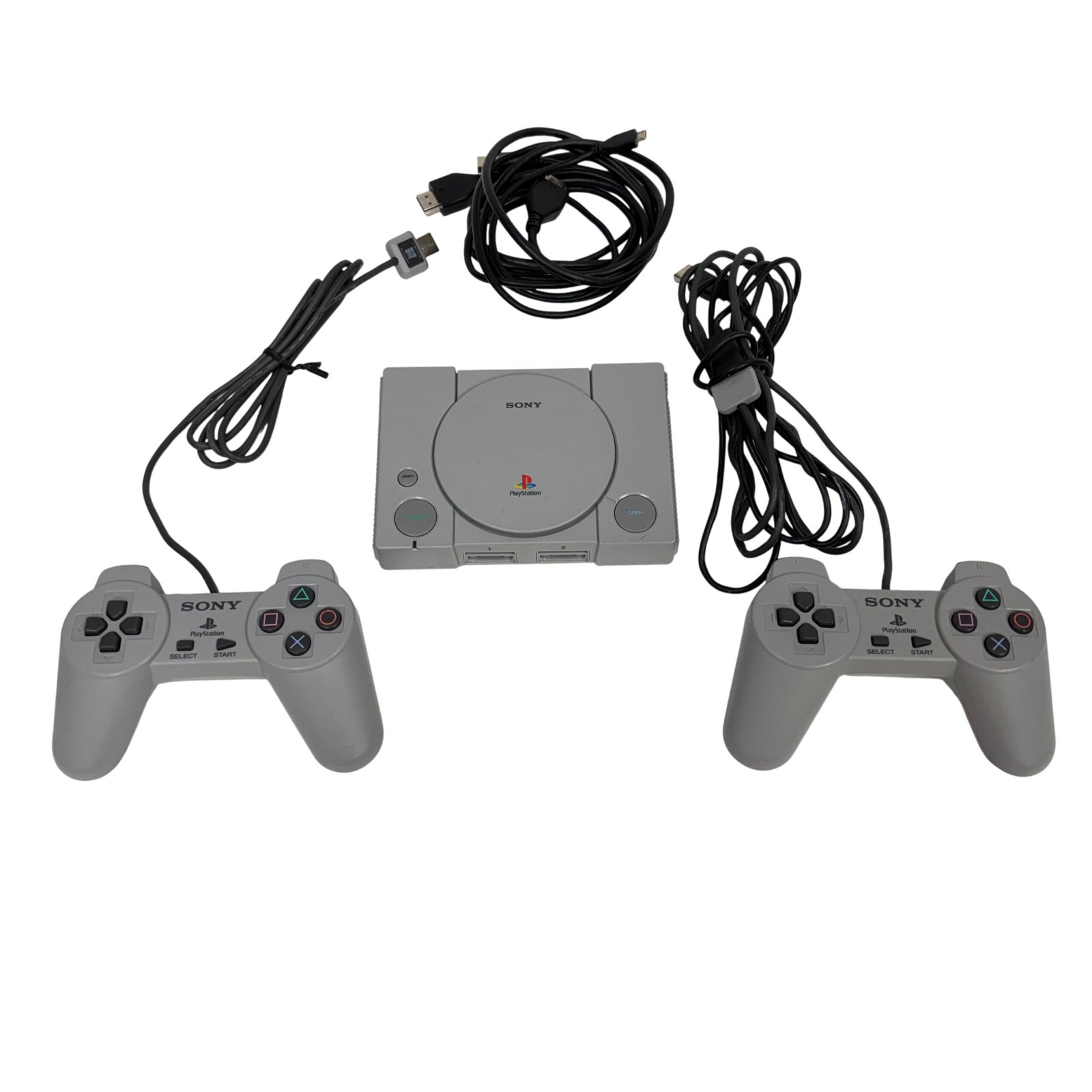 155ea5b3-eadc-4405-be7d-c80aa0f45f4f.jpg Sony PlayStation 1 Classic Mini Video Game Console SCPH-1000R - Image 1