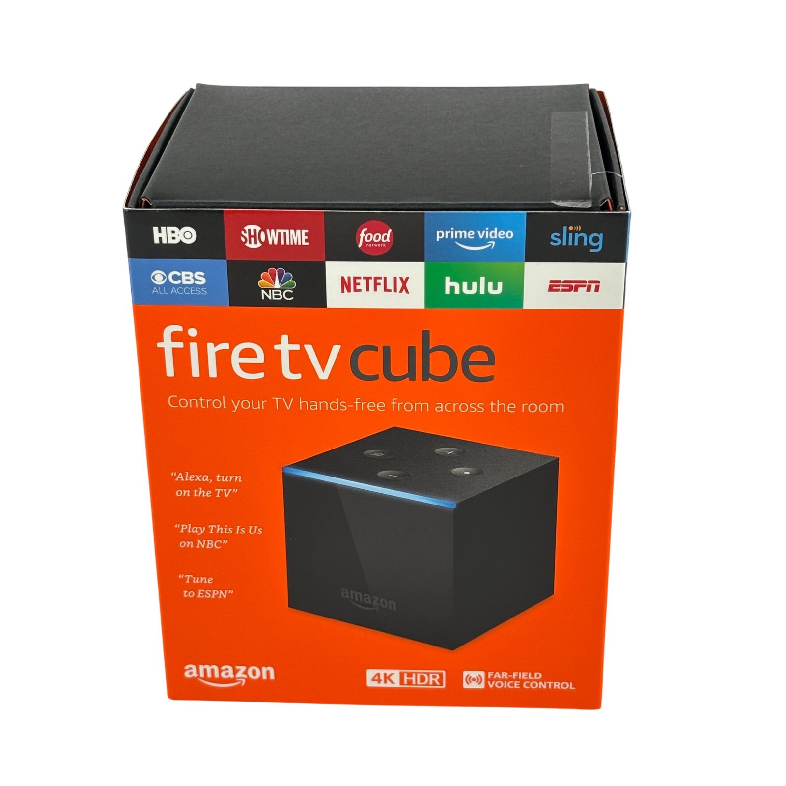 16d24262-0675-4fd5-bddb-f12931fbb467.jpg Amazon Fire TV Cube EX69VW 1st Generation Streaming Media Player - Image 1