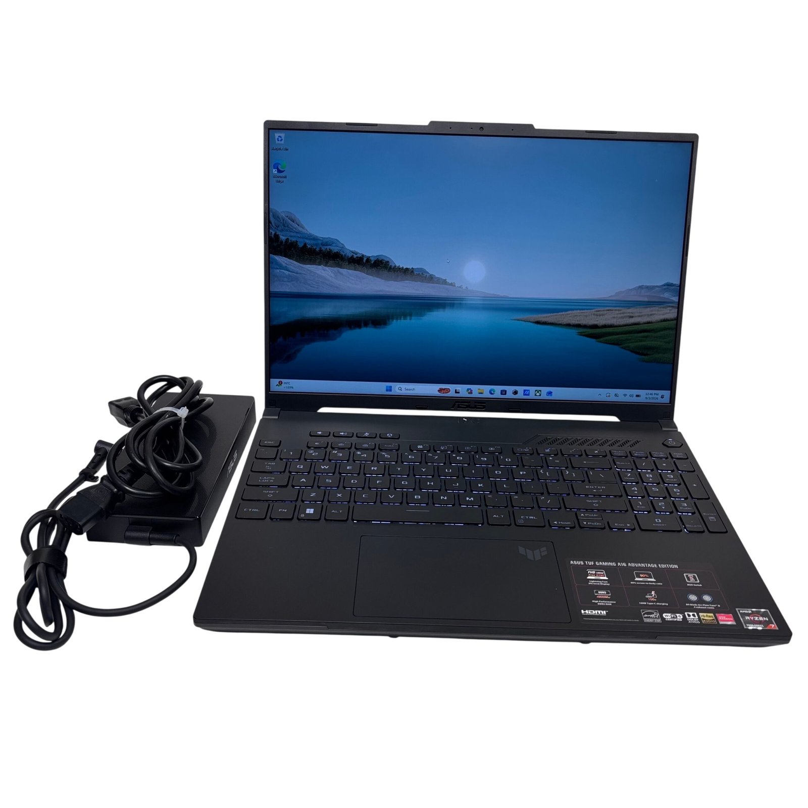 1b0f767e-b804-4975-8a27-670892e75678.jpg ASUS TUF Gaming A16 FA617NT Ryzen 7 7735HS RX 7700S 32GB RAM 1TB SSD 16" - Image 1