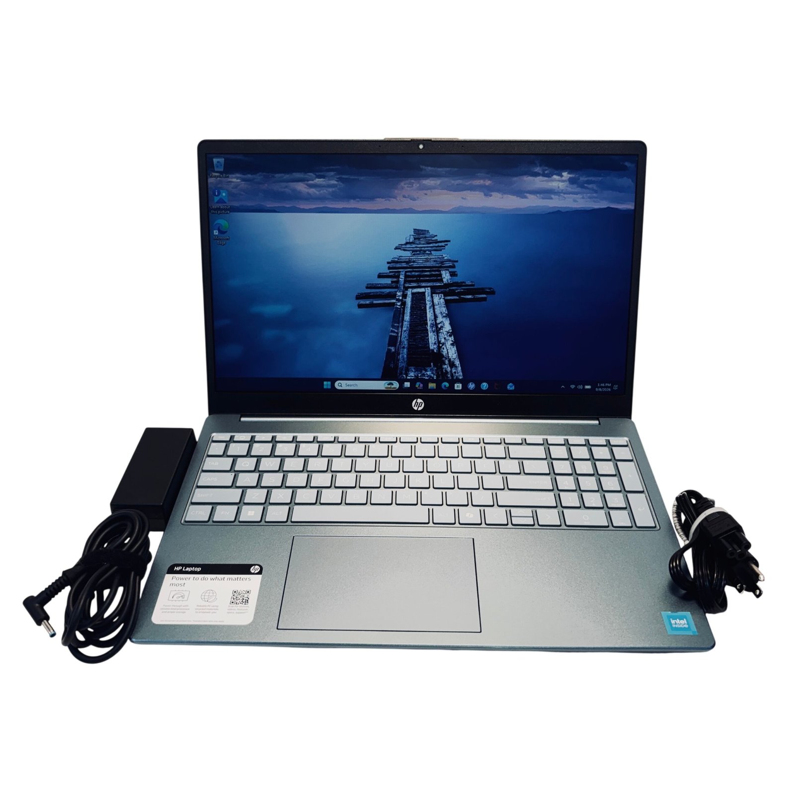 20a33b2e-25fd-488d-bf51-d2b90d902ebe.jpg HP 15-fd0002wm Laptop Win 11 Intel N200 1Ghz 4GB RAM 128GB UFS 15.6" - Image 1