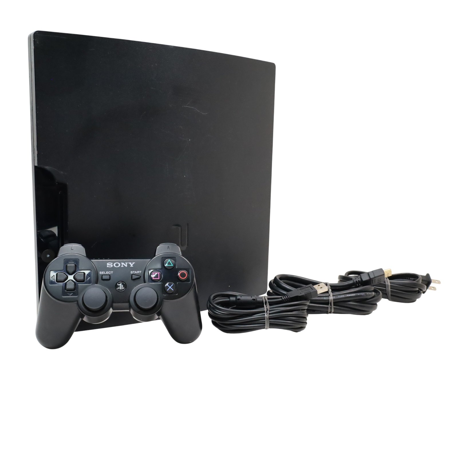 2526e3de-f093-4199-98be-a6ed576d3cfc.jpg Sony PlayStation 3 Slim CECH-2501A 160GB Video Game System - Black (5419) - Image 1