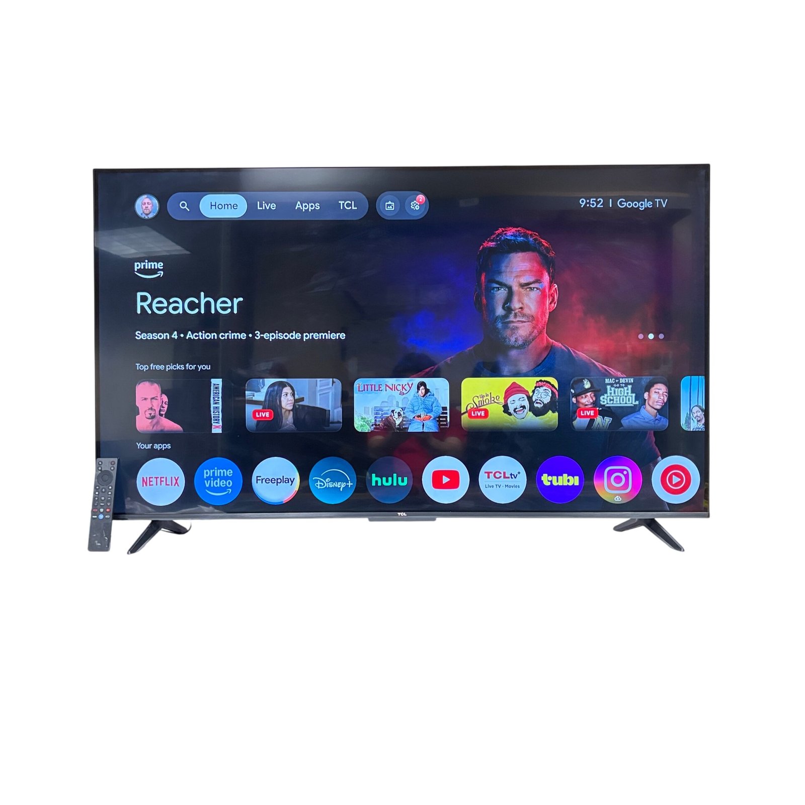 33fe6eab-af05-4fff-b70a-3f210bace55e.jpg TCL 55S41CG 55 inch 4K UHD LED Google TV Smart Television - Local Pickup Only - Image 1