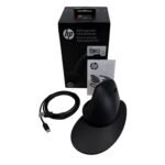 HP 920 TPA-D003M Black Ergonomic Vertical Wireless Mouse